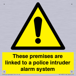 Premises are linked to police alarm